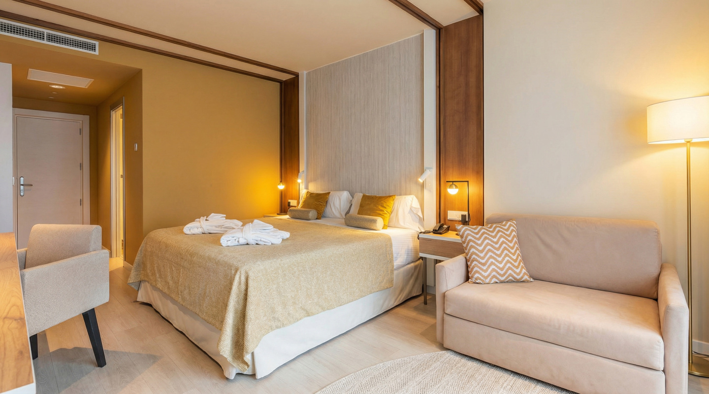 Suites Junior vue piscine